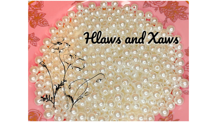 Round Acrylic Beads